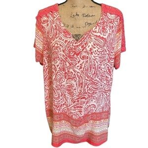 Db women’s top 100% Rayon. Size 2X